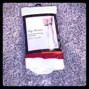 Rainbow Thigh Highs!